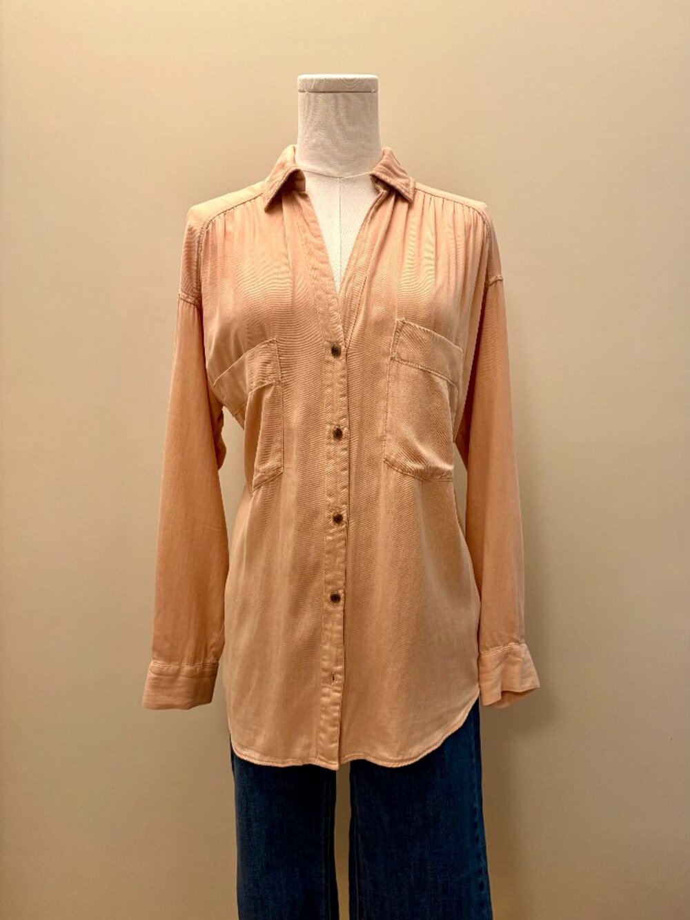 Zara Button-Down Long Sleeve Shirt